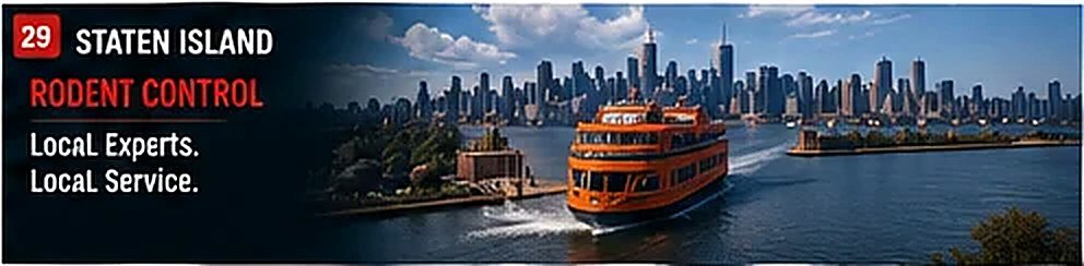 Rodent control in Staten Island, New York