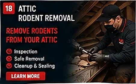 Attic Rodent Removal service in New York City