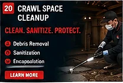 Crawl Space Cleanup in NYC